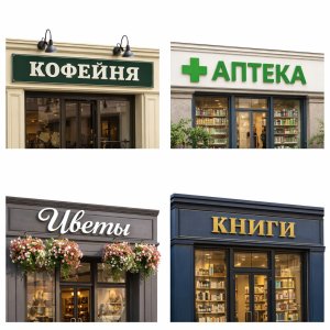 Сертификат на вывеску 