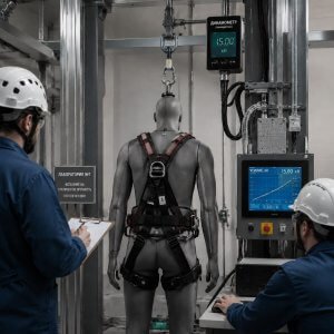 Испытание страховочных привязей